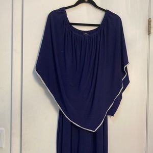 MSK Off The Shoulder Overlay Jumpsuit